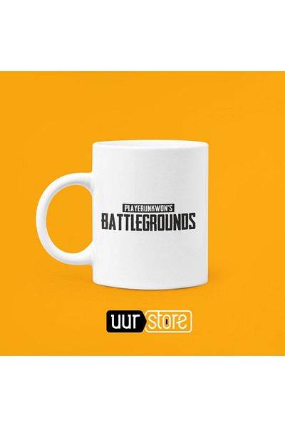 UUR STORE كوب بورسلين مطبوع ببجي 330 مل