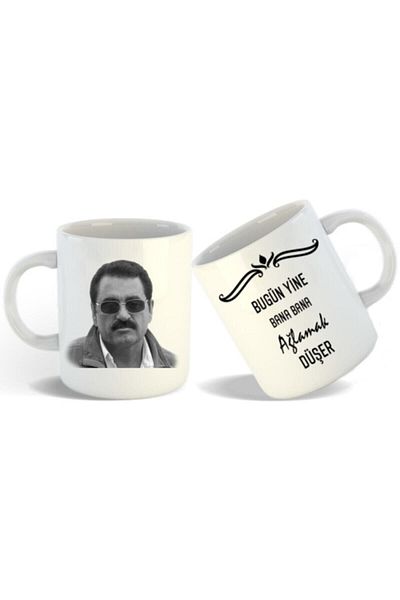 Hediyexpres Today I Feel Like Crying Again Designed White Mug
