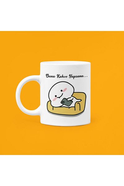 UUR STORE Make Me Coffee Printed Mug