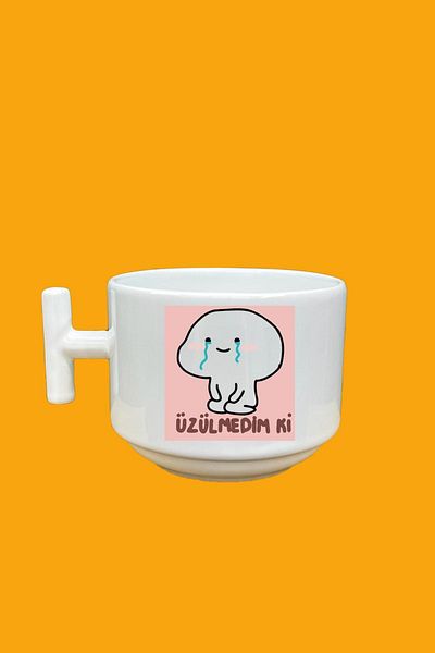 UUR STORE I'm Not Sorry Printed T Mug