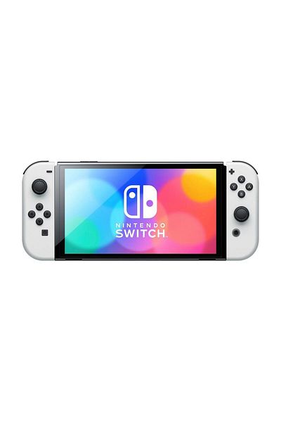 Nintendo Switch OLED Console with White Joy-Con