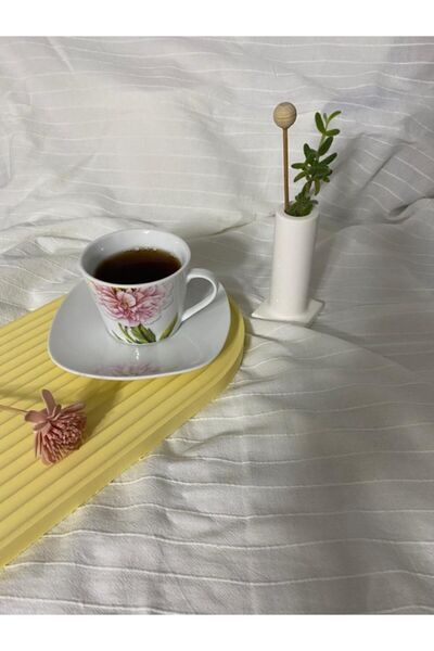 Orange Atelier Arch Large Concrete Decorative Presentation and Service Tray