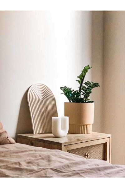 Orange Atelier Large Concrete Decorative Presentation and Serving Tray, Stylish and Durable Design