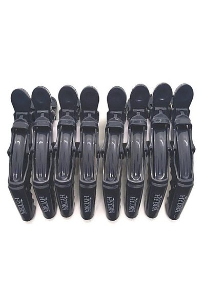 Hydra Hair Pliers HD-2192 8 Pieces Black