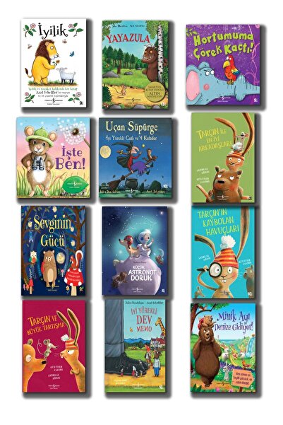 TÜRKİYE İŞ BANKASI KÜLTÜR YAYINLARI Okul Öncesi Çocuklar Için Renkli Resimli ...