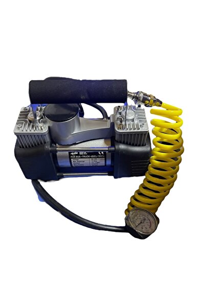 AEM METAL HAVA KOMPRESÖRÜ ÇİFT PİSTONLU / OTO LASTİĞİ ŞİŞİRİR GÜÇLÜ PİSTONLU ...