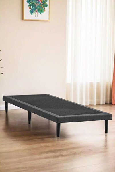Niron Yatak Niron Slim Karyola, Tek Kişilik Baza, Metal Iskeletli Yüksek Ayak...