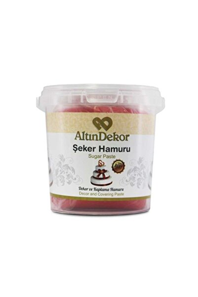 Altındekor Kırımızı Şeker Hamuru 1 Kg