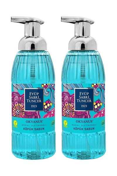 Eyüp Sabri Tuncer Ocean Foam Soap with Olive Oil 500ml X 2 Pieces