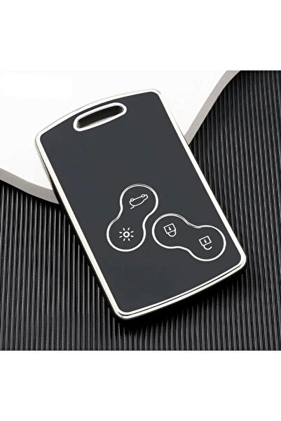 AYZ GARAGE Renault - Carcasă veche pentru Megane Material Tpu Husă neagră pen...