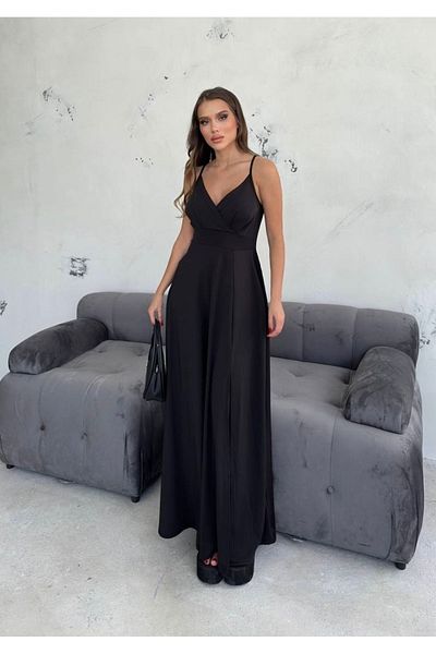 İLKCET MODA Μίντι Φόρεμα Strappy - Diver Fabric