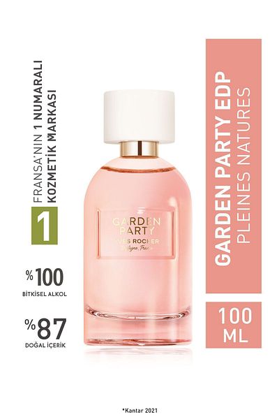 Yves Rocher Natural Edp-Pleines Garden Party - 100ml + Isana Roll on