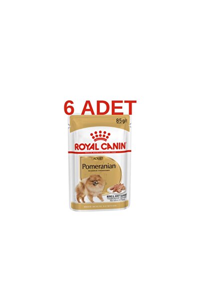 Royal Canin Pomerian Yaş Köpek Maması 85gX6Adet