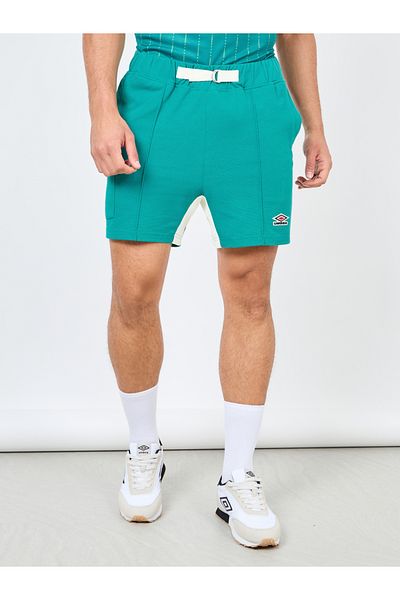 UMBRO Contrast Panelled Pintuck Cargo Shorts