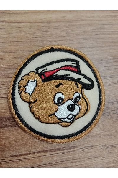 Arma 6 cm Iron-On Teddy Bear Patch-Arma-Patch