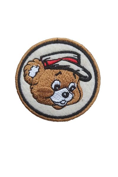 Arma 6 cm Iron-On Teddy Bear Patch-Arma-Patch