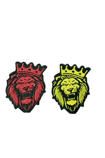 Arma Lion Arma Model Iron-On Adhesive - Patch/Patch/Taraftar 6x7.5 cm - Two Pieces