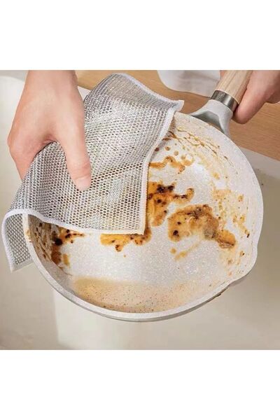 bluvex Lavetă pentru vase cu două straturi - pentru murdărie grea și pentru b...