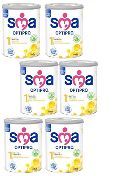 SMA Optipro Probiyotik 1 Bebek Sütü 400 gr X 6 Adet