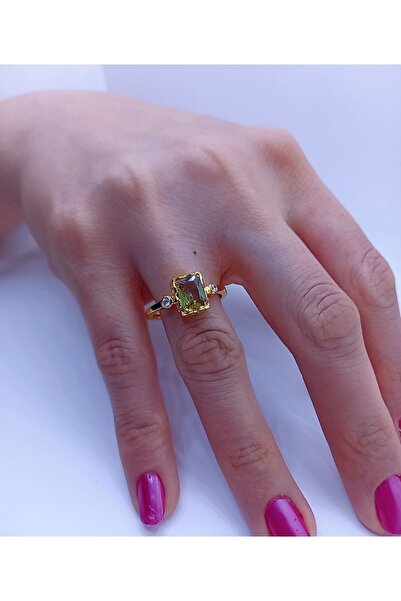 EZİLA SİLVER Zultanit Taşlı Ayarlanabilir Yüzük