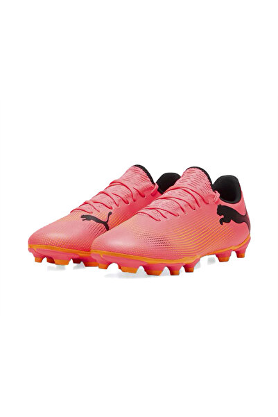 Puma Future 7 Play Fg/Ag Erkek Çim Zemin Kramponu 10772303 Pembe