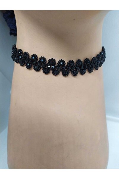 Sam Gerdan&Tasma Kolye (Choker) / El İşi Kristal Boncuk Örme /