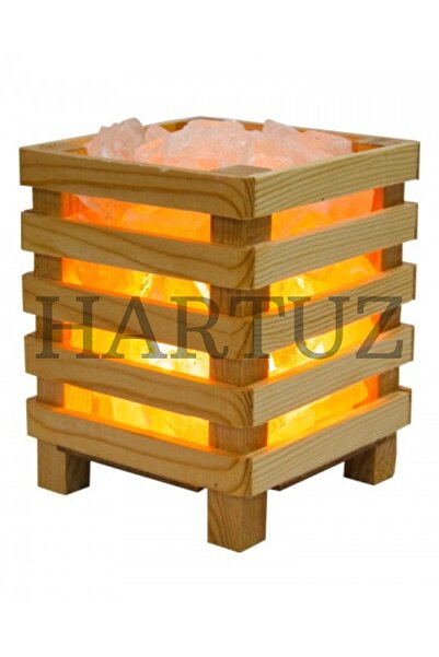 HARTUZ Sepet Model 4-5 Kg Çankırı Kaya Tuzu Tuz Lambası