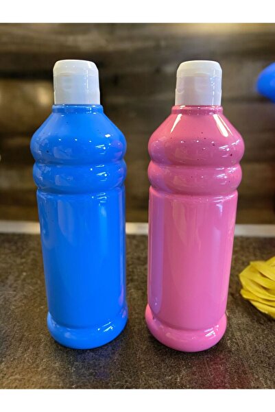Happyland Cinsiyet Belirleme Parmak Boyası Mavi 500 Ml ve Pembe 500 Ml 2'li