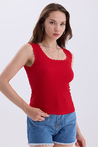 MD trend Basic Women's Athlete - Lace Detailed