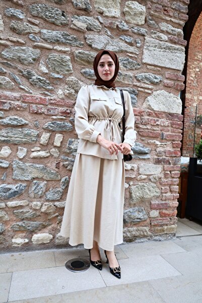 W WARGA Skirted Suit Set