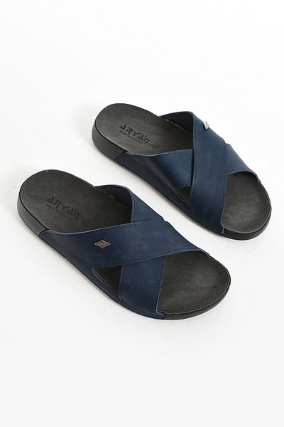AlbiShoes Ανδρικές ανατομικές παντόφλες καθημερινής περιπάτου - ελαφριά, εύκαμπτη και μαλακή άνετη σόλα