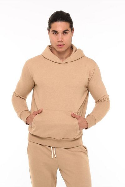 BayBayan Мъжки модерен суитшърт с качулка Oversize