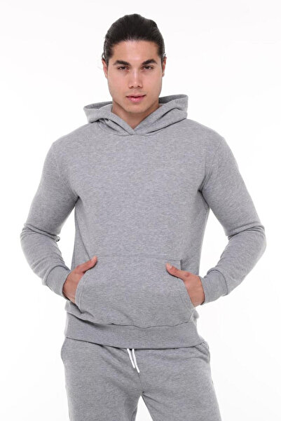 BayBayan Ανδρικό φούτερ με κουκούλα Oversize Trend