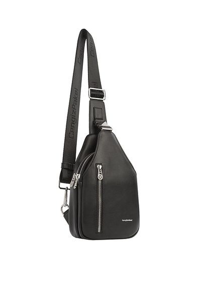 CENGİZ PAKEL Τσάντα Colby Unisex Crossbody - Cengiz Pakel - 7465M - Μαύρο