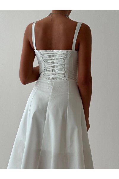 EFABRIC Γυναικείο Μίντι Φόρεμα - Premium Ζαρτιέρες και Γκιπ