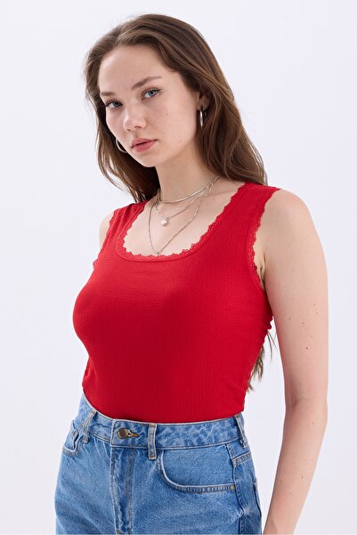 MD trend Basic Women's Athlete - Lace Detailed