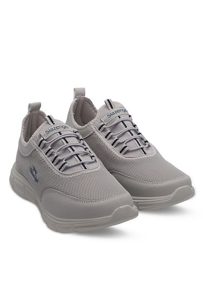 Slazenger ALDO I Men's Sneakers - Grey/Navy Blue Shoes