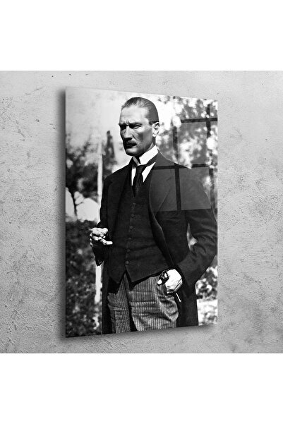 Arven Glass - Model3 Mustafa Kemal Atatürk Cam Tablo