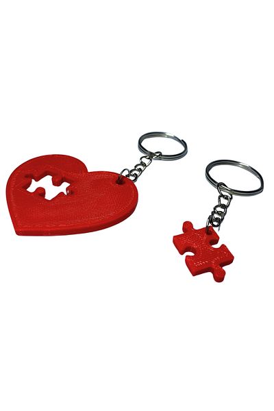 Tesseract My Heart Keychain Missing Piece