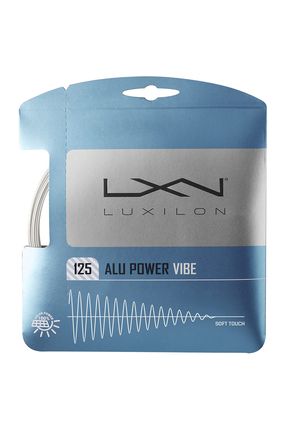 Luxilon alu power ice blue top