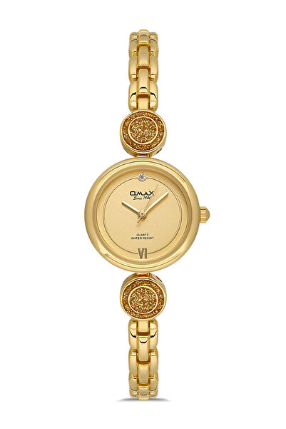 Omax ساعة يد نسائية | تناظرية | سوار من الفولاذ المقاوم للصدأ | تصميم أنيق