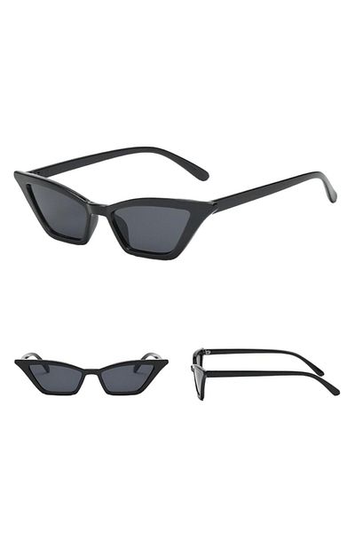 Trenderrs Rosa Cat Eye Model Women's Black Sunglasses