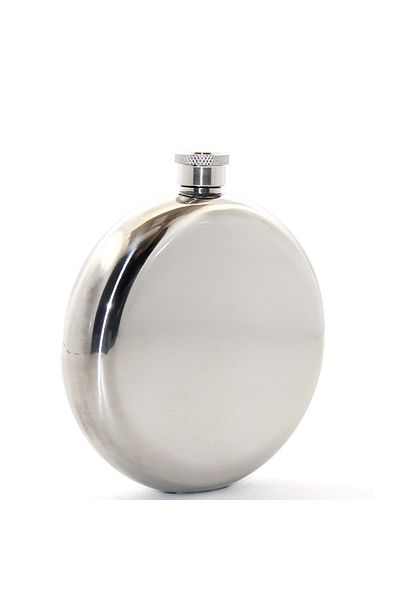 hediyepatronu 5 Oz Single Stainless Steel Round Flask