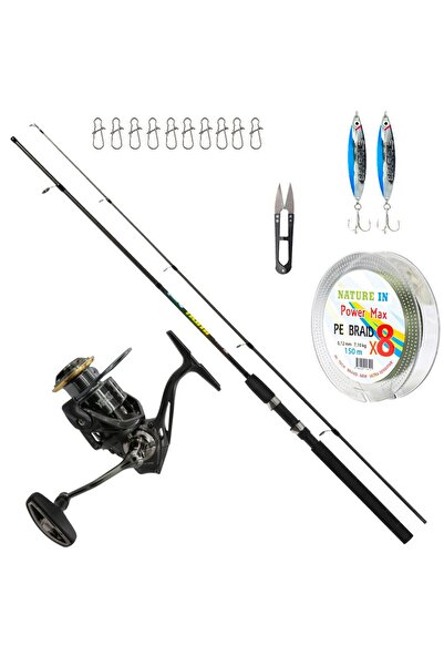 Kaido Velvet 4000FX Nature İn Nami 2.70Cm 10-40 Spin Olta Seti