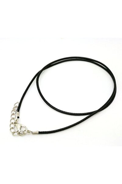 Selderesi 5 Adet Kolye Ipi Balmumu Suni Deri Kaliteli Hazır Ip 45 5 Cm