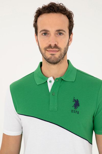 U.S. Polo Assn. Πράσινο ανδρικό μπλουζάκι - G081GL011.000. 1826880   DMLS