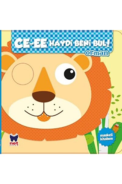 Genel Markalar Ce-ee Haydi Beni Bul ! - Orman Kolektif Kitabı 12 Sayfa Net Çocuk Yayınları