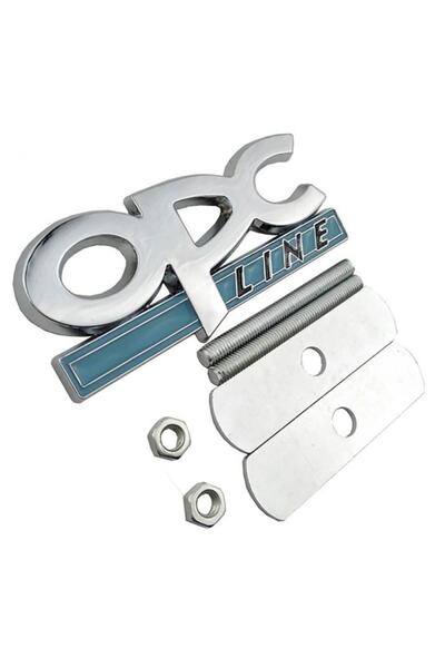 GARDENAUTO Opel Corsa F Opc Line Amblem Krom Panjur Logosu Ve Bagaj Logosu