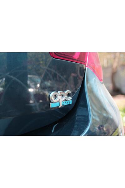 GARDENAUTO Opel Corsa F Opc Line Amblem Krom Panjur Logosu Ve Bagaj Logosu