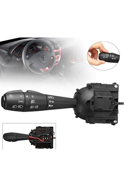 Genel Markalar Dacia Duster Far Ve Sinyal Kolu 2013-2017 Ön Ve Arka Sis Fonksiyonlu